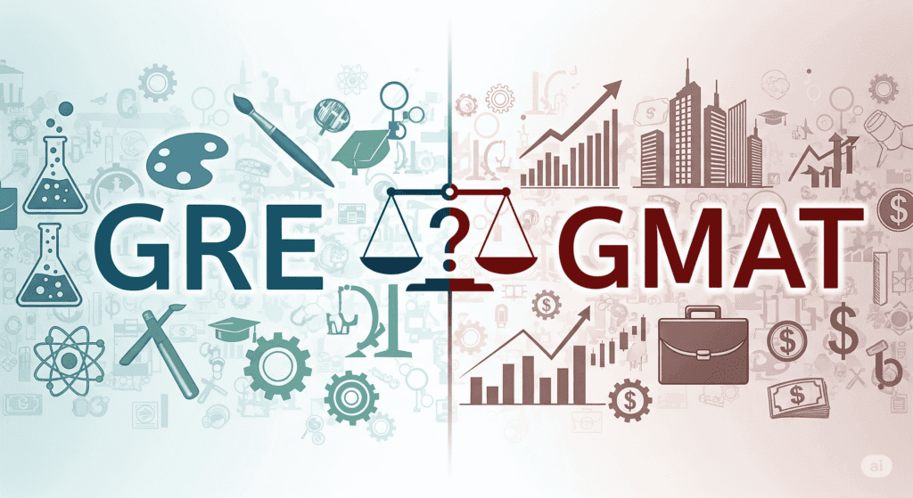 GRE مقابل GMAT: أيهما تختار لاختبار القبول؟