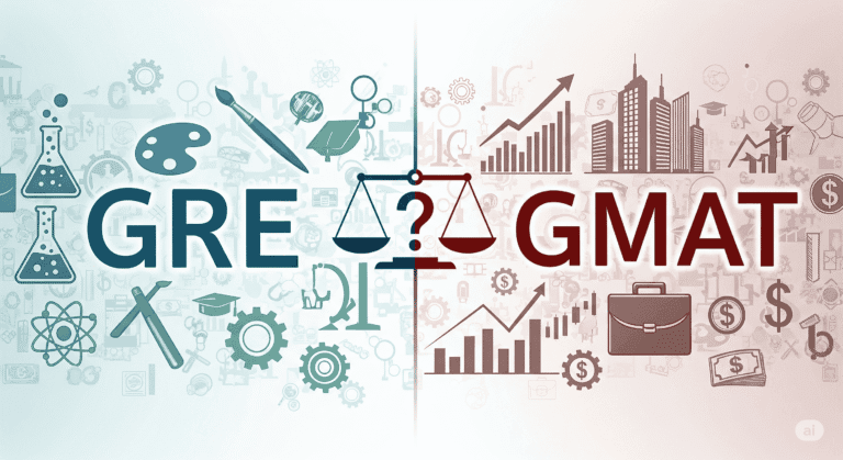 GRE مقابل GMAT: أيهما تختار لاختبار القبول؟